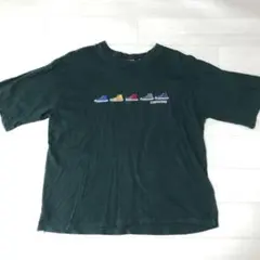 コンバース　半袖Tシャツ グリーン　刺繍入り　LLサイズ