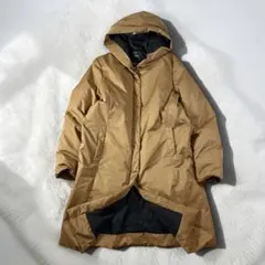 トールサイズ 23区 LIMONTA ダウンコート フード 42T キャメル