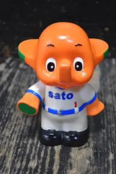 プロ野球のユニフォーム姿の貯金箱、サトちゃん バンクセット　6体セット プロ野球のユニフォーム姿の貯金箱、サトちゃん コインバンクセット 6