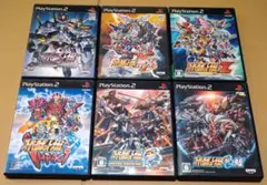 スーパーロボット大戦 スパロボ PS2ソフト 6点まとめ売り