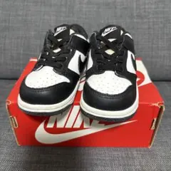 NIKE ダンクスタイル ベビーシューズ 黒/白