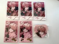 にじさんじ 赤城ウェン Melty Valentine チェキ　缶バッジ