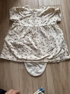 Petit Bateau ハート柄 ワンピース 67cm