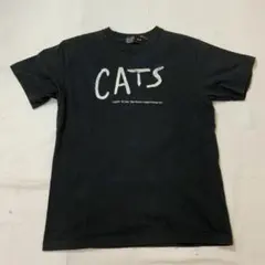 S/S CATS 劇団四季 シルバーロゴ Tシャツ M