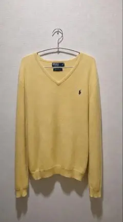 Polo Ralph Lauren Vネック ニット イエローのサムネイル