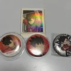 ハイキュー　黒尾鉄朗　カード　缶バッチ