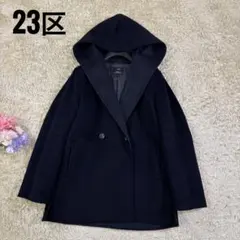 専用【極美品】23区 23AW ウールリバー ショート ブルゾン ブラック 38 専用【極美品】23区 23AW ウールリバー ショート ブルゾン ブラック 38