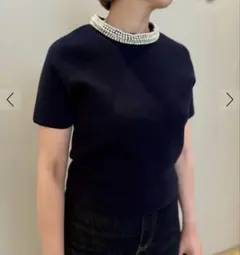 Ballsey パールコンビ パディットカラープルオーバー ネイビー Sのサムネイル