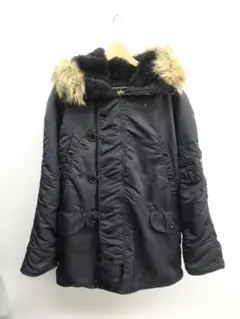 ALPHA N-3B 中綿フライトジャケット★L★黒