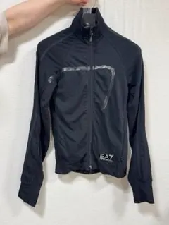 EA7 EMPORIO ARMANI ジップアップ スウェット ブラックのサムネイル