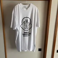 MONCLER ロゴ Tシャツ ホワイト　最終値下げ！