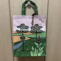 週末価格❤️Harrods トートバッグ 北欧風デザイン 花柄 アートバッグ