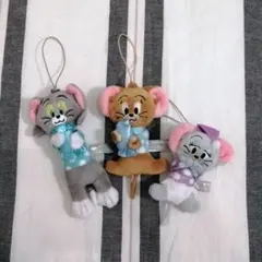 匿名即日発送♥トムとジェリー おやすみマスコット Ver.2 3種セット①