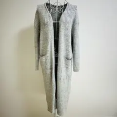 美品　JOURNAL STANDARD relume　リブロング　カーディガン