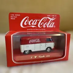 コカコーラミニカー　VWデリバリーバン　１\43のサムネイル