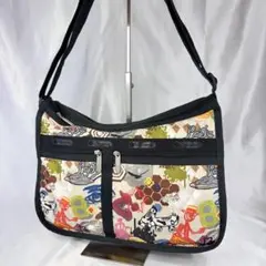 LeSportsac レスポートサック 花柄 グラフィック ショルダーバッグ