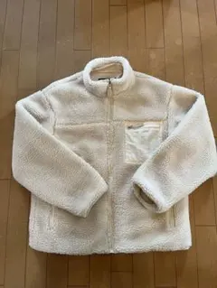 ボアフリースジャケット クリーム色