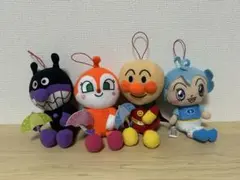 それいけ!アンパンマン　チャポンのヒーロー!　ぬいぐるみ 4種類セット