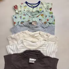 EL FIN DOLLロンパース 80サイズ 水色