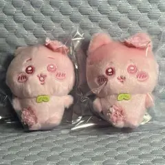 【ちいかわ】ぬいぱれっと～さくらいろ～マスコット ちいかわ＆ハチワレ 2種セット