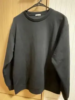 極美品✨ブラック クルーネック スウェット