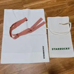 美品⭐︎STARBUCKS リユーザブルギフトバッグ2種