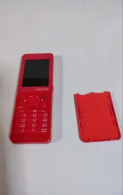 【美品】ウィルコム HONEY BEE レッド