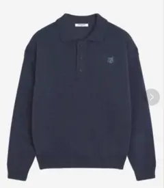 MAISON KITSUNE ポロニット ライトブラックのサムネイル