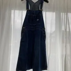 リー　Lee 膝下デニムジャンパースカート