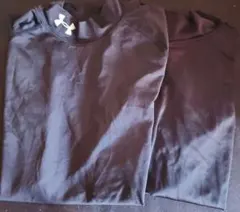 Under Armour ハイネック アンダーシャツ黒　他1枚の2枚セット