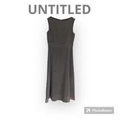 中古　UNTITLEDアンタイトル　ワンピース　サイズ2
