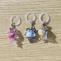 ケロロ軍曹　めじるしアクセサリー どうぶつ変身　ギロロ　クルル　ドロロ