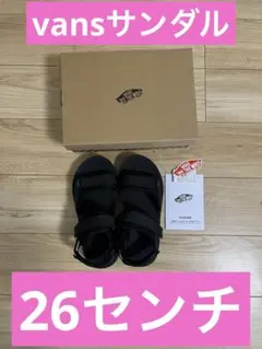 美品　VANS バンズ　サンダル　ヘクター　ブラック　26cmのサムネイル