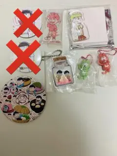 おそ松さん　まとめ売り　速度松グッズ8点セット　おそ松　チョロ松　限定　松犬