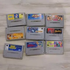 スーパーファミコン    9本セット