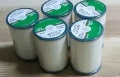 ニューモデル☆キルト糸 デュアルデューティ　256番　生成色　5本セット