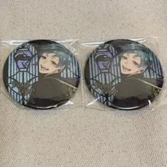 ツイステ　フロイド　ナムコ缶バッジ