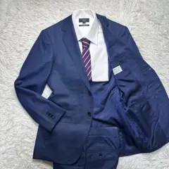 別注 美品 トゥモローランド ピルグリム×カノニコ シルク混 光沢 上下 46