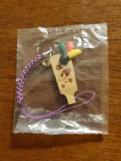 新品未開封　夏目友人帳　ニャンコ先生　羽子板ストラップ