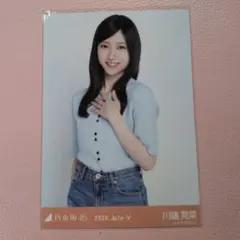 乃木坂４６　生写真　川端晃菜　サマーニット