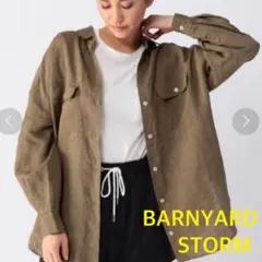 SALE‼️バンヤードストーム ボリュームスリーブリネンシャツのサムネイル