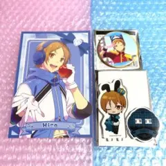 速水ヒロ キンツア 缶バッジ アニカフェ アクスタ アモカフェ ポストカード