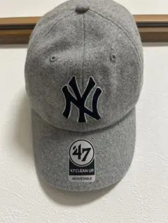 47 ニューヨーク・ヤンキース グレーキャップ