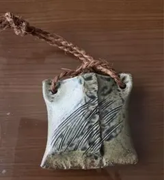 石見焼　尾上窯　一輪挿し壁掛けのサムネイル