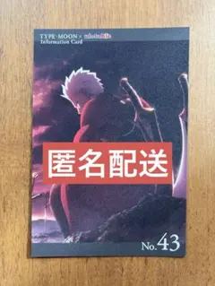 TYPE-MOON Fate/stay night インフォメーションカード43