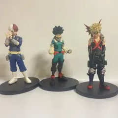 ヒロアカ フィギュア 緑谷出久 爆豪勝己 轟焦凍 3体セット