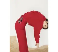 CLANE クラネ　CONVERSE コラボ　パンツ　ネイビー　人気　完売のサムネイル