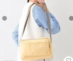 Lee ショルダーバッグ イエロー