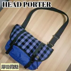 【希少】ヘッドポーター メッセンジャーバッグ チェック柄 PORTER