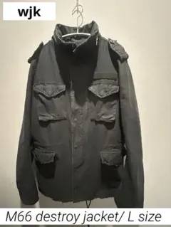 訳アリ！wjk_M66-destroy cotton twill jkt